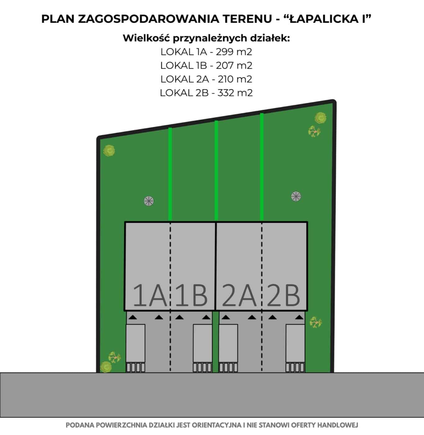 Osiedle Łapalicka - rzut i plan zagospodarowania 4